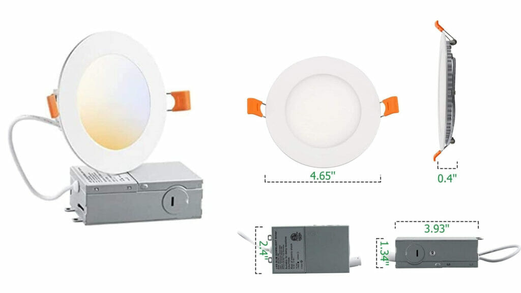 TDLOL LED Recessed Downlights for Ceiling