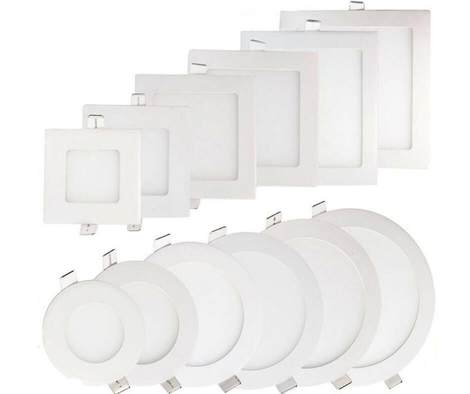 led-recessed-light-size-and-shapes