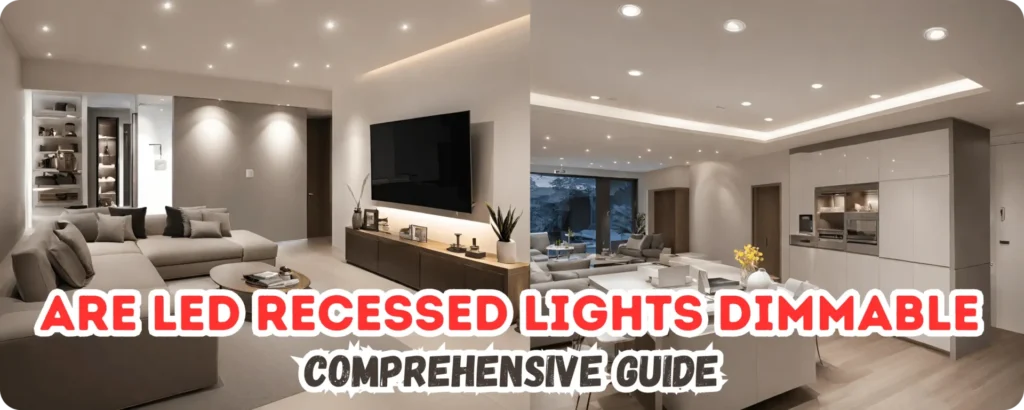Are LED Recessed Lights Dimmable