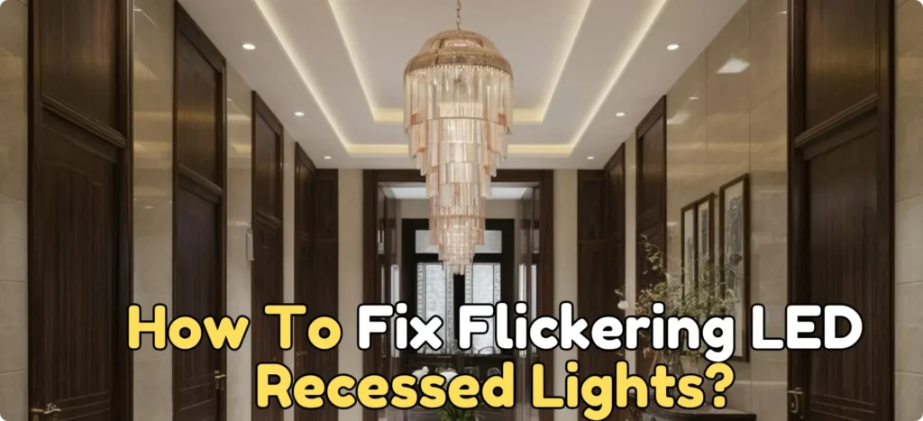 How To Fix Flickering LED Recessed Lights?